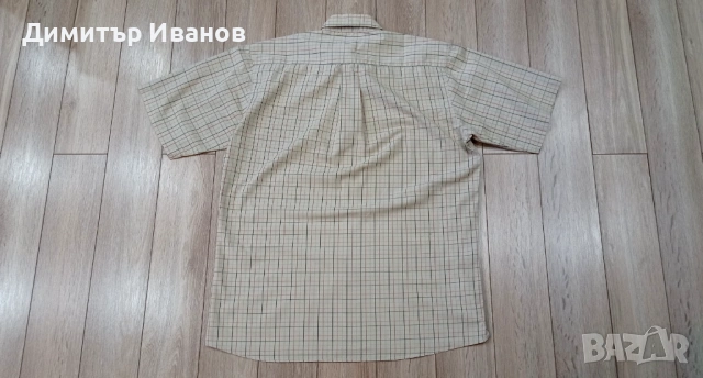 Мъжка риза с къс ръкав King's Road, размер M, снимка 4 - Ризи - 54635882