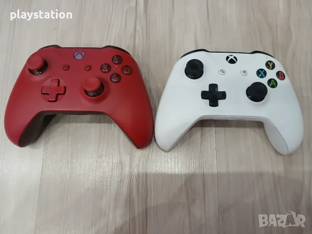 Оригинални безжични контролери Xbox Wireless Controller (червен и бял)
