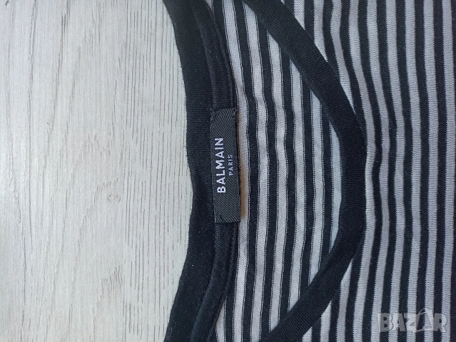 Оригинална тениска Balmain, снимка 3 - Тениски - 54861347