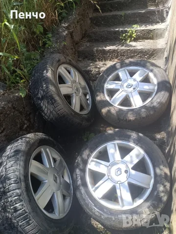 Алуминиеви джанти за Рено Меган 2 16 цола, снимка 2 - Гуми и джанти - 55648312