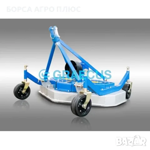 Плоска косачка за трева GRAECUS ARACHNE R150, снимка 5 - Селскостопанска техника - 55503525