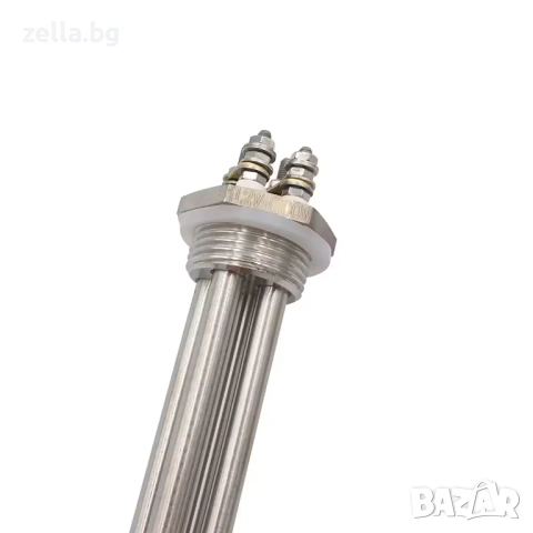 Електрически нагревател за бойлер 12V/24V 300W/600W от неръждаема стомана SUS304 – за Off-Grid 10380, снимка 4 - Друга електроника - 54685162