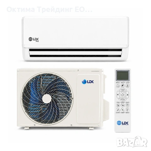 климатик LDK PRO 18 100 BTU, Мощност 5,3 kW, Клас A++, Инверторен, Самопочистващ се, Sleep, Eco, Тай