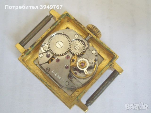 Стар дамски позлатен часовник., снимка 3 - Дамски - 54769182
