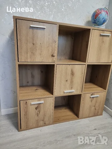 Етажерка за книги 90х28х90, снимка 3 - Етажерки - 55598305