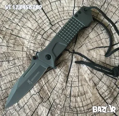 Сгъваем автоматичен Browning (сив ) - 88х220