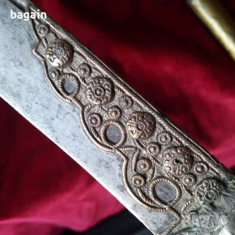 Османски ятаган с кания., снимка 6 - Антикварни и старинни предмети - 55168626