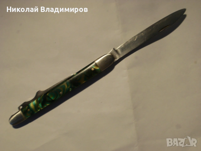 Нож български Буковец ножче джобно българско, снимка 3 - Ножове - 54742701