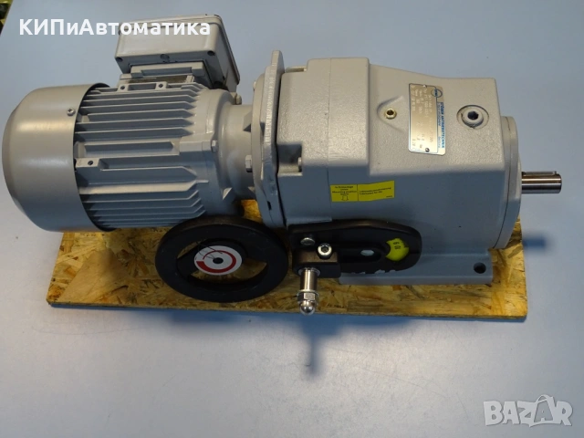 вариаторен мотор редуктор STOBER typ R17-1088-037-4 Variable Gear Motor 0.37kW, снимка 11 - Резервни части за машини - 54579989