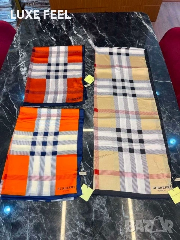 Gucci 🔥 Chanel 🔥 Hermes 🔥Goyard 🔥Копринени Шалове , снимка 9 - Шалове - 54946469