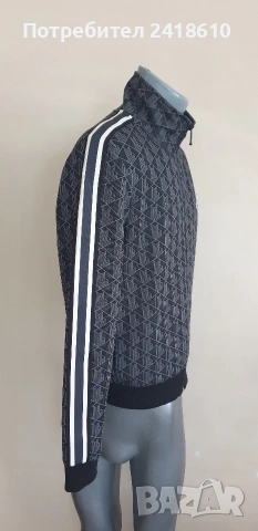 Lacoste Monogram Regular Fit Full Zip Mens Size 3 - S  НОВО! ОРИГИНАЛ! Мъжко Горнище с цял цип!, снимка 4 - Спортни дрехи, екипи - 54886892