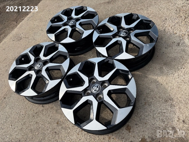 4 броя алуминиеви джанти за Toyota Aygo 15, снимка 6 - Гуми и джанти - 54412840