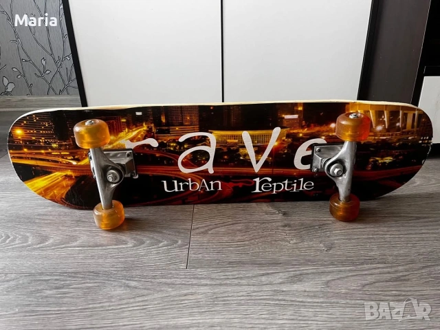 Скейтборд Cave Urban Reptile, снимка 2 - Скутери и тротинетки - 55005015