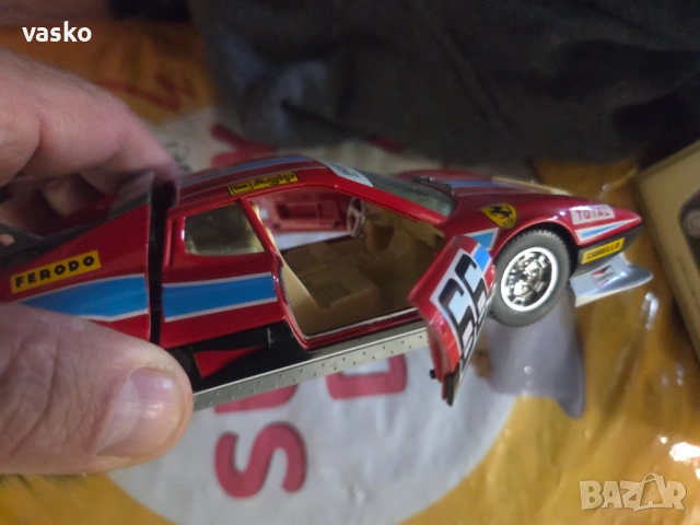 Burago Italy Ferrari 1:24, снимка 8 - Колекции - 54217825