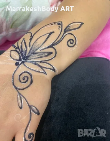 Каносване -  Body ART henna / Jagua gel( Genipa Americana), снимка 16 - Фризьорски услуги - 55454573