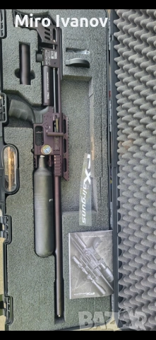 Продавам FX Impact m4 sniper заедно с 9 л. карбонова бутилка. 