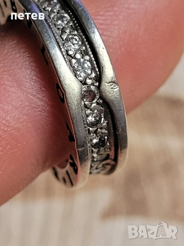 BVLGARI.bvlgari. сребърен пръстен. сребърни обици., снимка 3 - Антикварни и старинни предмети - 54698398