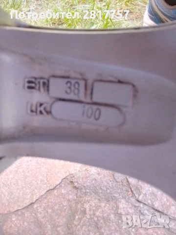 14 цола 4х100 алуминиеви джанти , снимка 6 - Гуми и джанти - 54919321