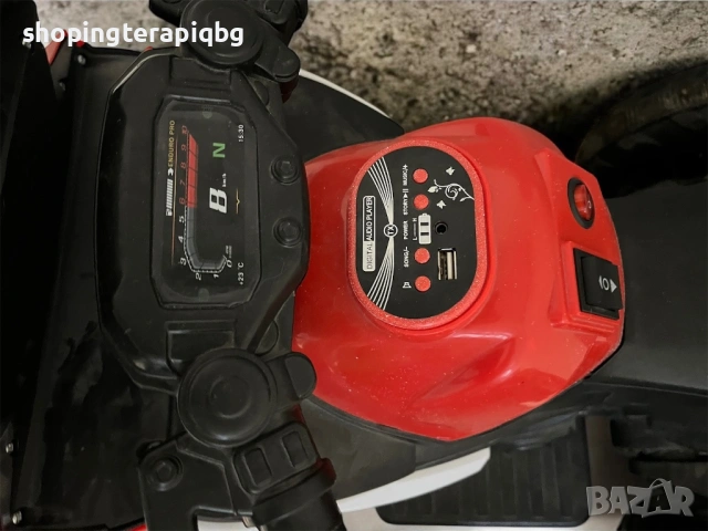 Детски Акумулаторен мотор Moni Hurricane MDX 618 (Червен), снимка 3 - Детски велосипеди, триколки и коли - 54000757