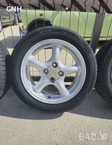 Джанти Enkei Mazda Mx5 15 цола , 4х100 , 6j , et45 , 185/55/15 Suzuki, снимка 4 - Гуми и джанти - 55494293