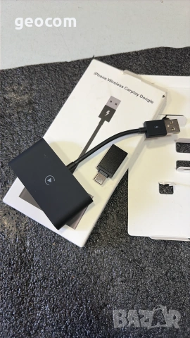 Безжичен Apple CarPlay Adapter Auto Adpater (USB/Type-C), снимка 3 - Аксесоари и консумативи - 55007983