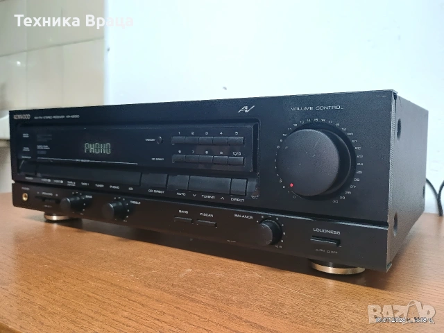 Усилвател с вграден тунер KENWOOD KR-A5020. Перфектен! , снимка 5 - Ресийвъри, усилватели, смесителни пултове - 55234314