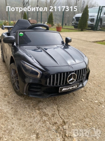 Акумулаторна кола Mercedes AMG GTR, 12V с дистанционно управление, снимка 3 - Друга електроника - 54573394