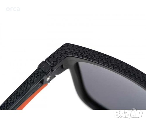 Очила Fox Collection Black Orange Shades с UV400 защита Gray Lens, снимка 3 - Екипировка - 54936997