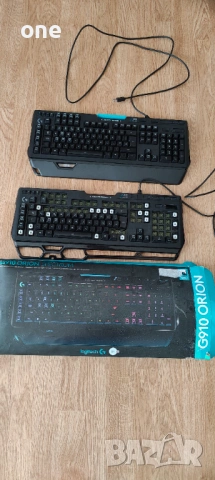 2 геймърски клавиатури Logitech G910 Orion Spectrum RGB зони