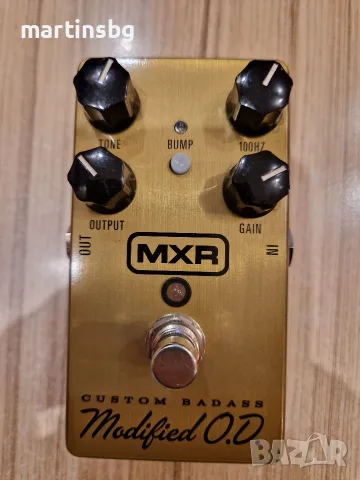 Ефект за китара - овърдрайв MXR M77 Custom Badass Modified Overdrive