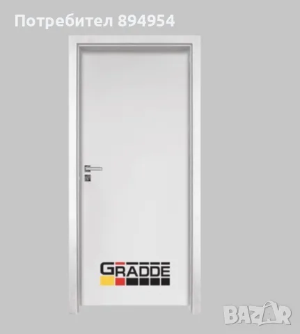 3 броя интериорни врати  GRADDE, снимка 1 - Интериорни врати - 55391361