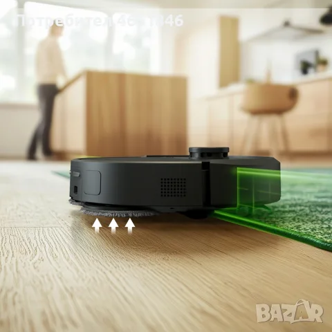 Робот прахосмукачка iRobot Roomba® Plus 405 Combo + AutoWash™ Dock, снимка 5 - Прахосмукачки - 55395908