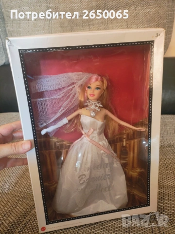 Нова орг.кукла BARBIE булка, снимка 3 - Кукли - 54828747