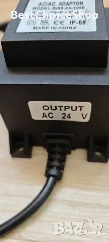 трансформатор 230V към 24V, AC/AC, 30W, IP68 водоустойчив захранващ блок - 30W, снимка 4 - Друга електроника - 55408488