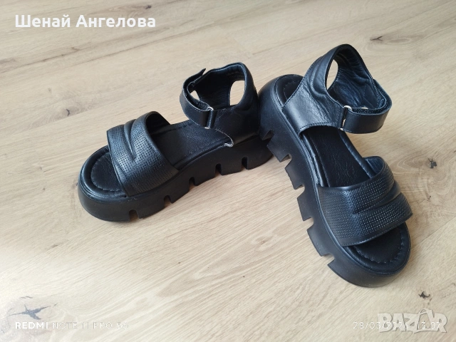 Нови сандали от естествена кожа , снимка 3 - Сандали - 54024990