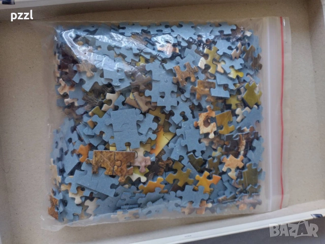 Пъзел "Winter Labrador” Ravensburger 2018г. 500 части, снимка 2 - Пъзели - 55281875