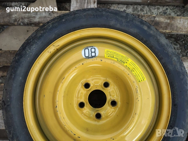 135/80/16 Резервна Джанта Патерица 5х100 Subaru BRZ Legacy Toyota GT86, снимка 3 - Гуми и джанти - 54555010