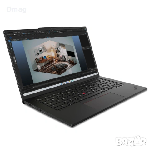 14" ThinkPad P14s / Ultra 7 155H / 16GB / NVIDIA RTX 500 4GB/Win11Pro, снимка 3 - Лаптопи за работа - 54345350