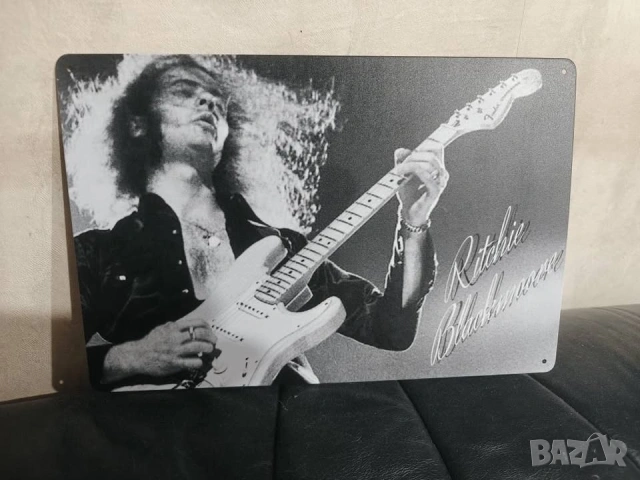 Ritchie Blackmore-метална табела(плакет)