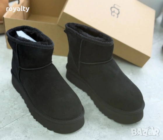 UGG Нови Черни Дамски Боти с Кутия ЮДжиДжи , снимка 4 - Дамски боти - 54397360