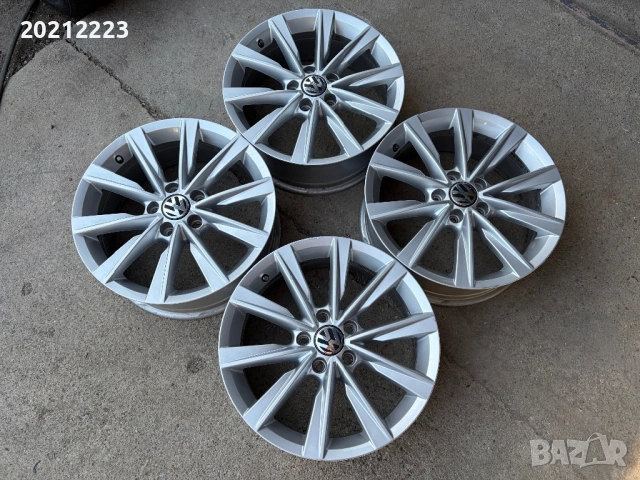 4 броя алуминиеви джанти за Volkswagen Tiguan 17, снимка 5 - Гуми и джанти - 54428615