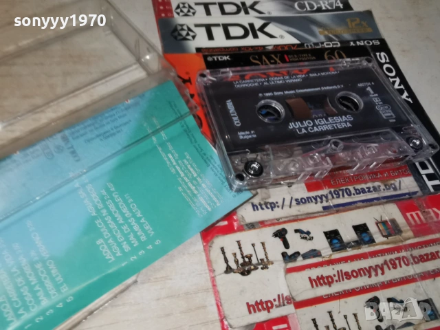 JULIO IGLESIAS-ORIGINAL TAPE 1905261702H2E6R, снимка 12 - Аудио касети - 54607340
