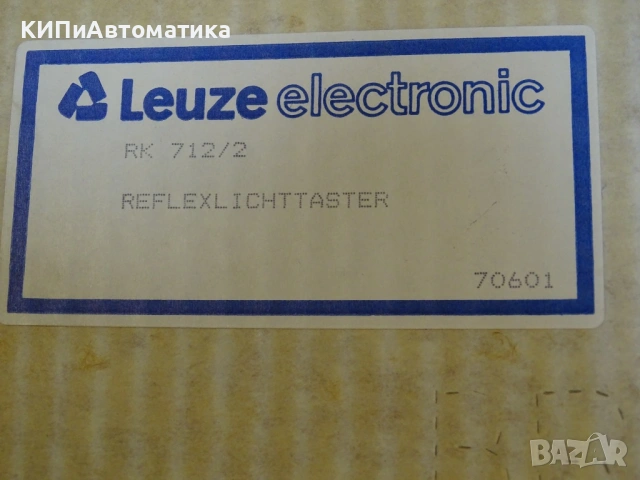 сензор фотоелектрически Leuze RK 712/2 photoelectric sensor 24V, снимка 11 - Резервни части за машини - 54218235