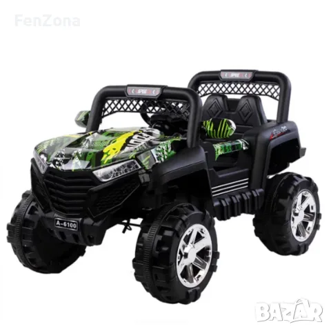 Детско електрическо бъги 4×4 с дистанционно, LED, USB и MP3 – 4 мотора, снимка 2 - Електрически играчки - 55517551