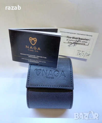 Naga Time Bi-Compax Granturismo Chronograph"DAKAR"