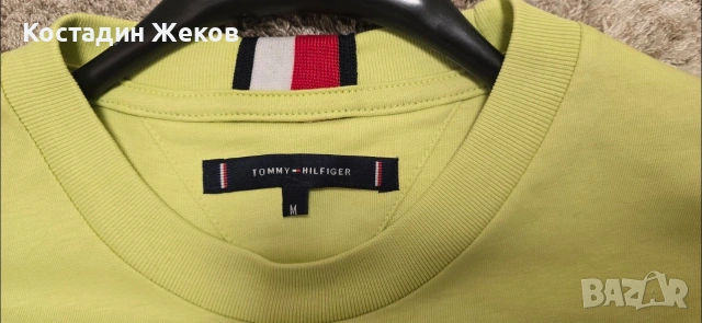 Нова. Тениска памучна оригинална. TOMMY HILFIGER , снимка 4 - Тениски - 54477223