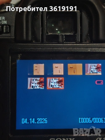 Sony DSLR-A100 , снимка 7 - Фотоапарати - 54932764