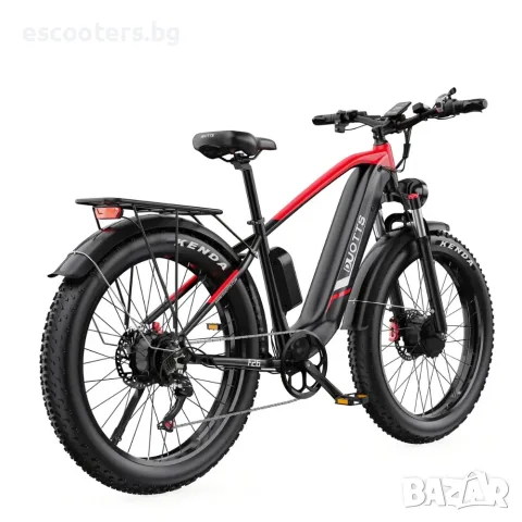 Електрически велосипед Duotts F26 | 2x750W | 48V 20Ah | 55км/ч, снимка 4 - Велосипеди - 55498867