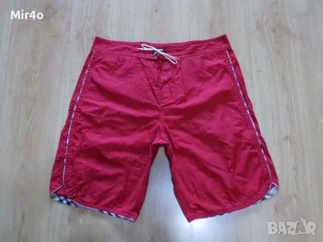 къси панталони burberry vintage retro бански гащета шорти мъжки оригинални L