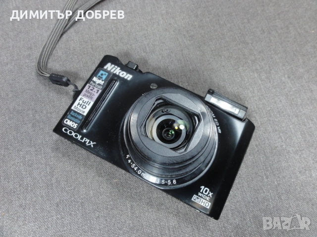 ЦИФРОВ ФОТОАПАРАТ NIKON COOLPIX S8100 12.1MP 10X ZOOM CMOS DIGITAL CAMERA Y2K RETRO DIGICAM, снимка 5 - Фотоапарати - 54712550